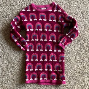 Hatley rainbow sweater dress
